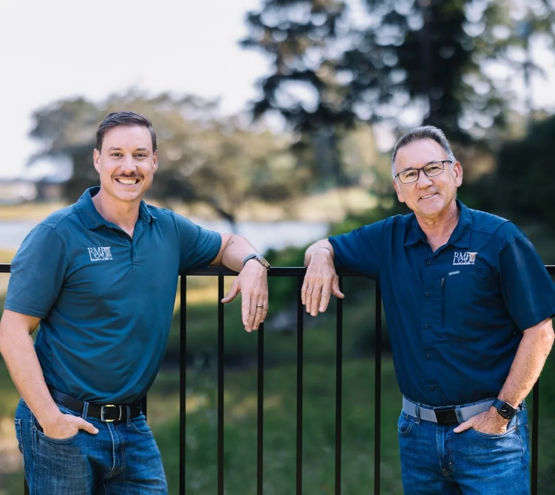 Travis and Mack Braxton, co-owners of RMB Building and Design